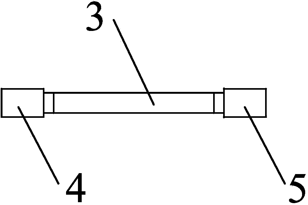 Fiber grating differential strain gauge and manufacturing and using method thereof