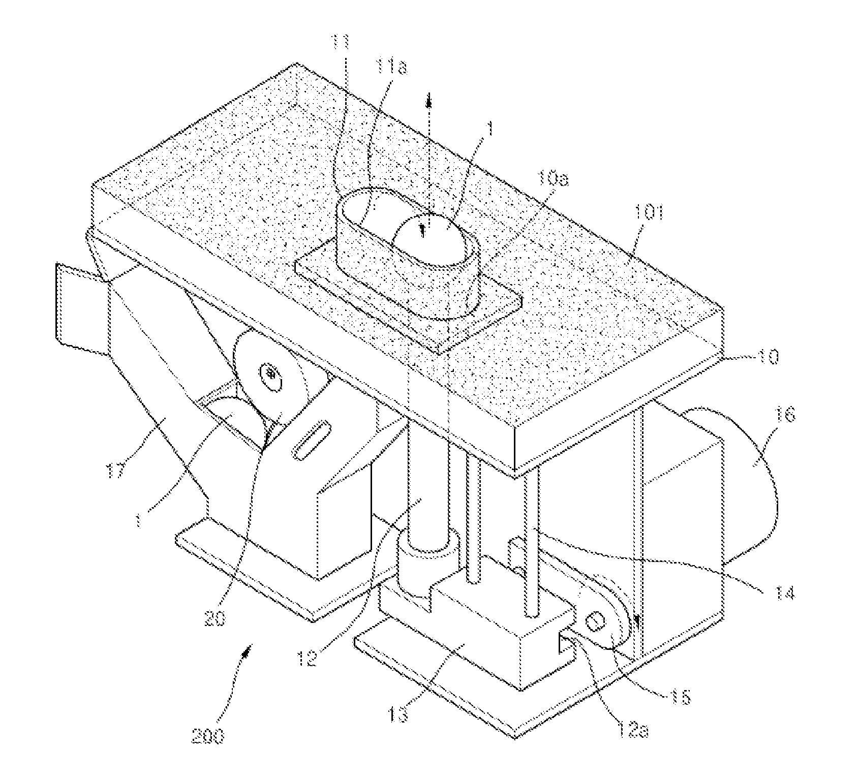 Automatic golf ball supply device