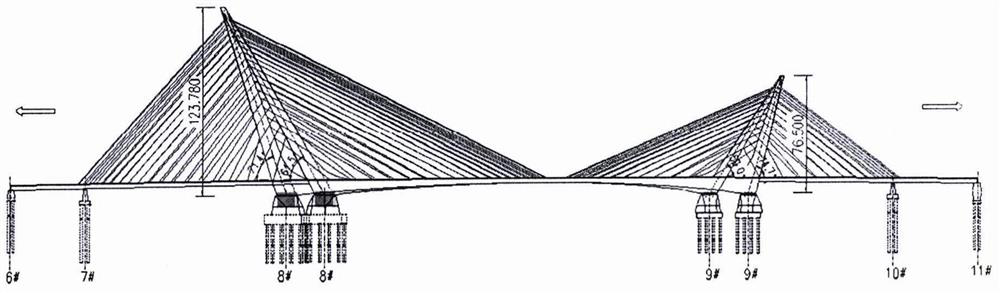 Tensioning control method and device for stay cable of cable-stayed bridge