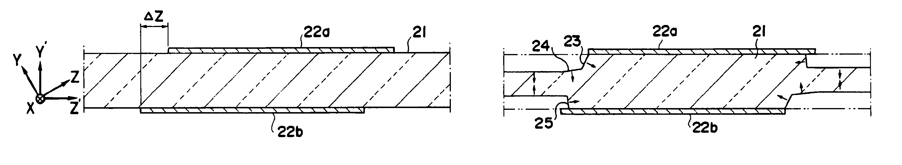 AT cut quartz crystal resonator element and method for manufacturing the same