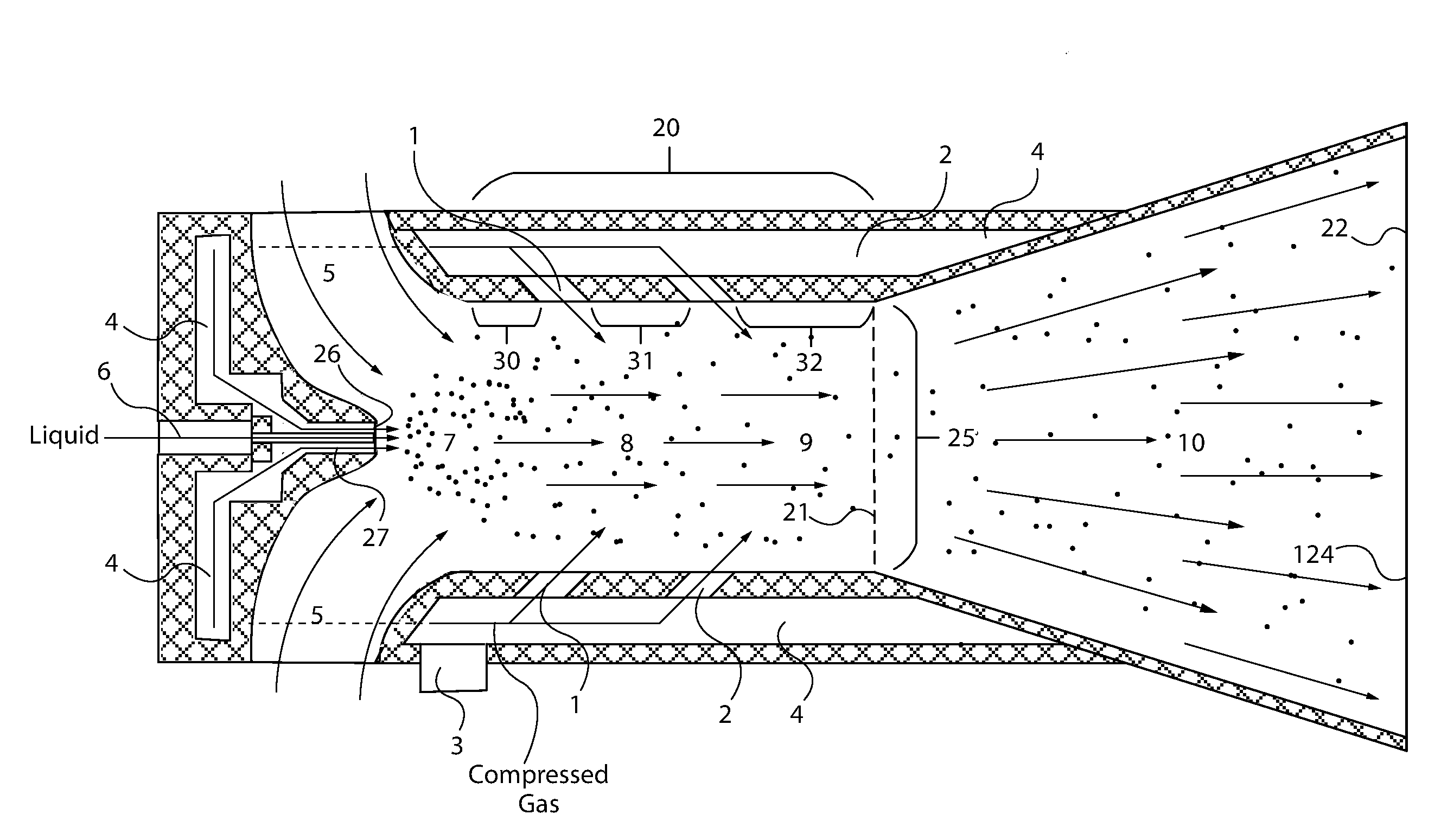 Apparatus for nanoparticle generation