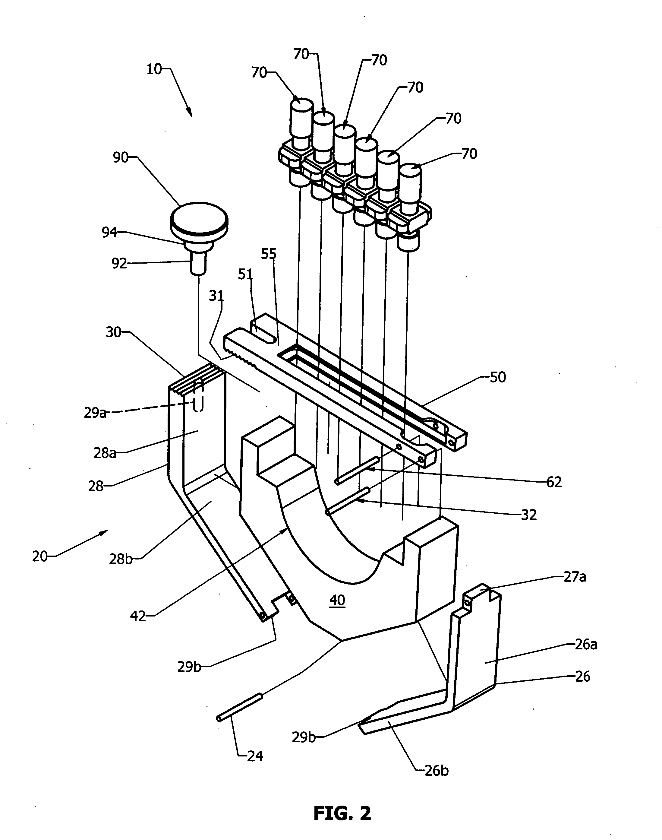 Capo device with selective string compression