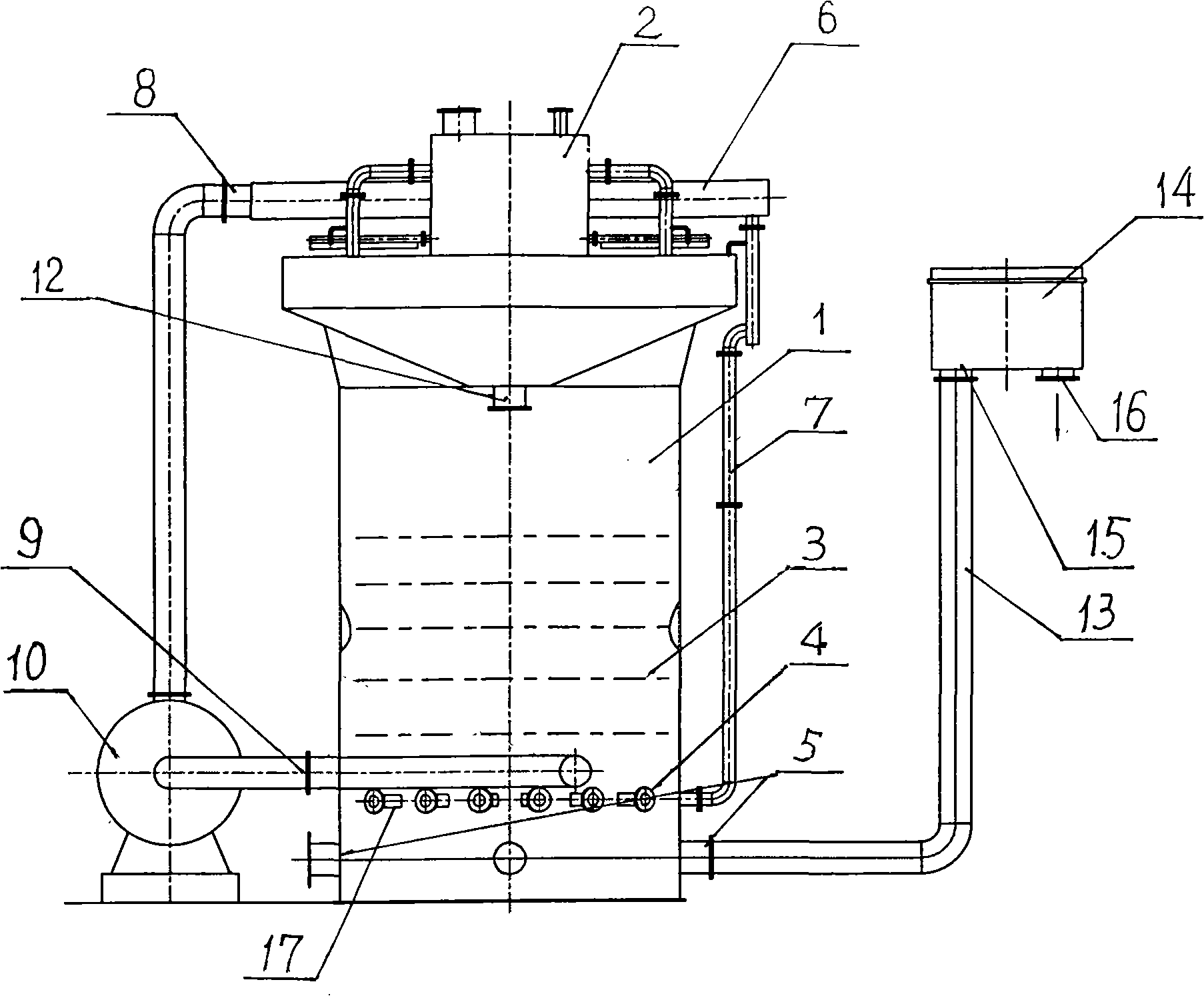 Technique for decarbonizing fly ash with high ignition loss