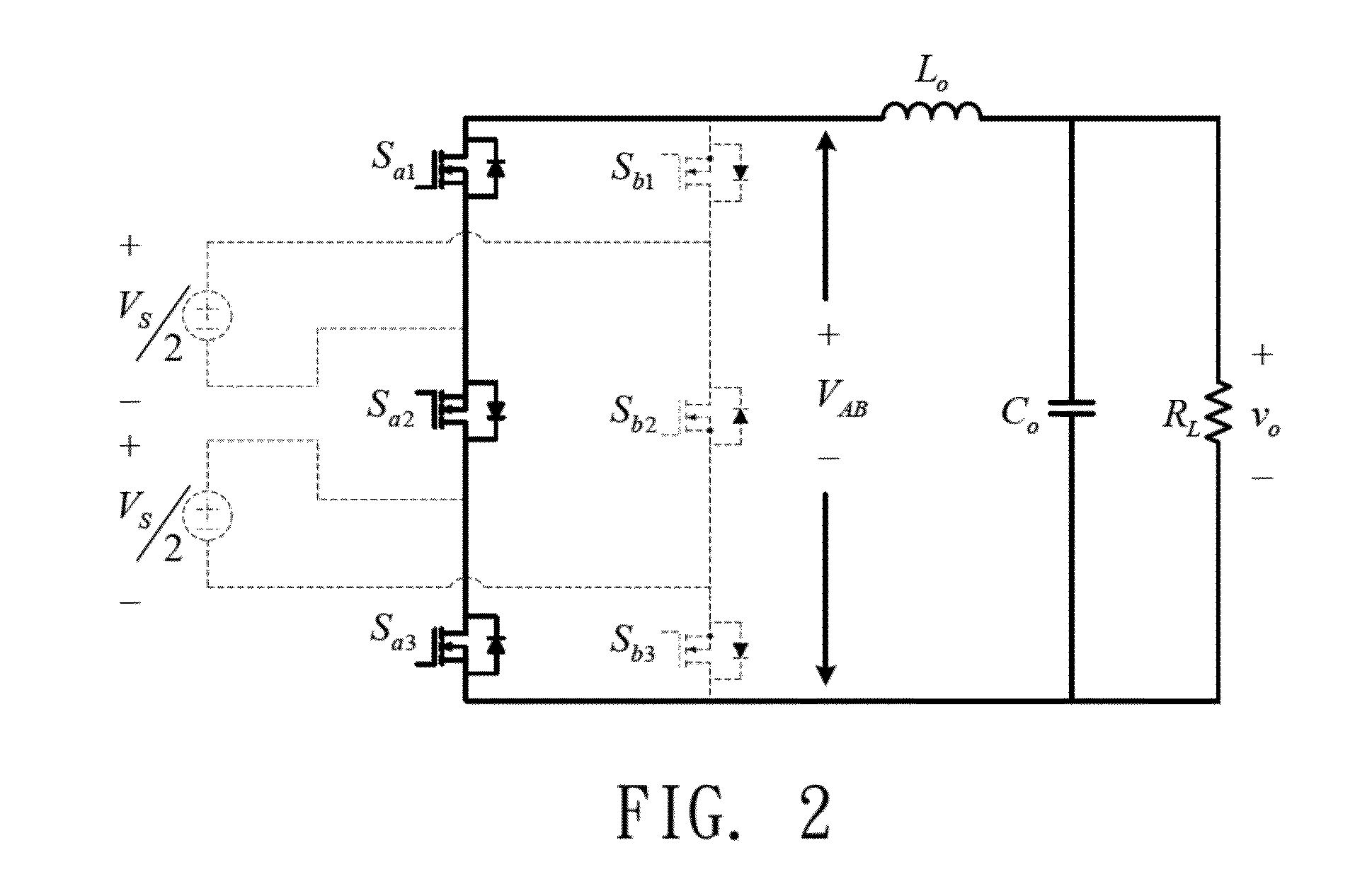 Simplified multilevel DC converter circuit structure