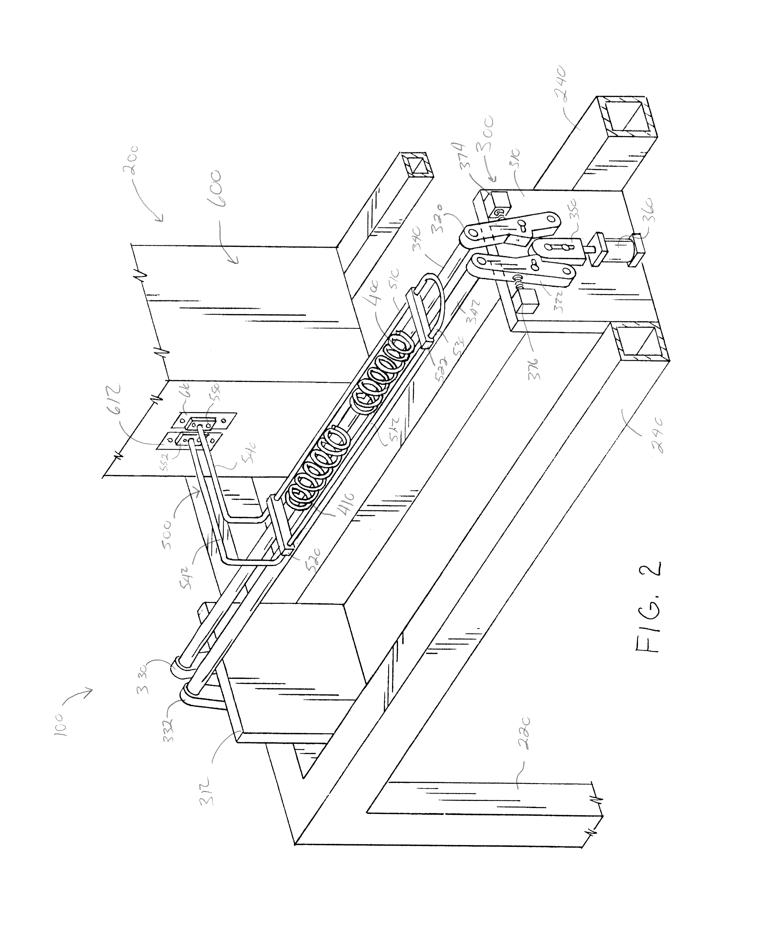 Induction heating of springs