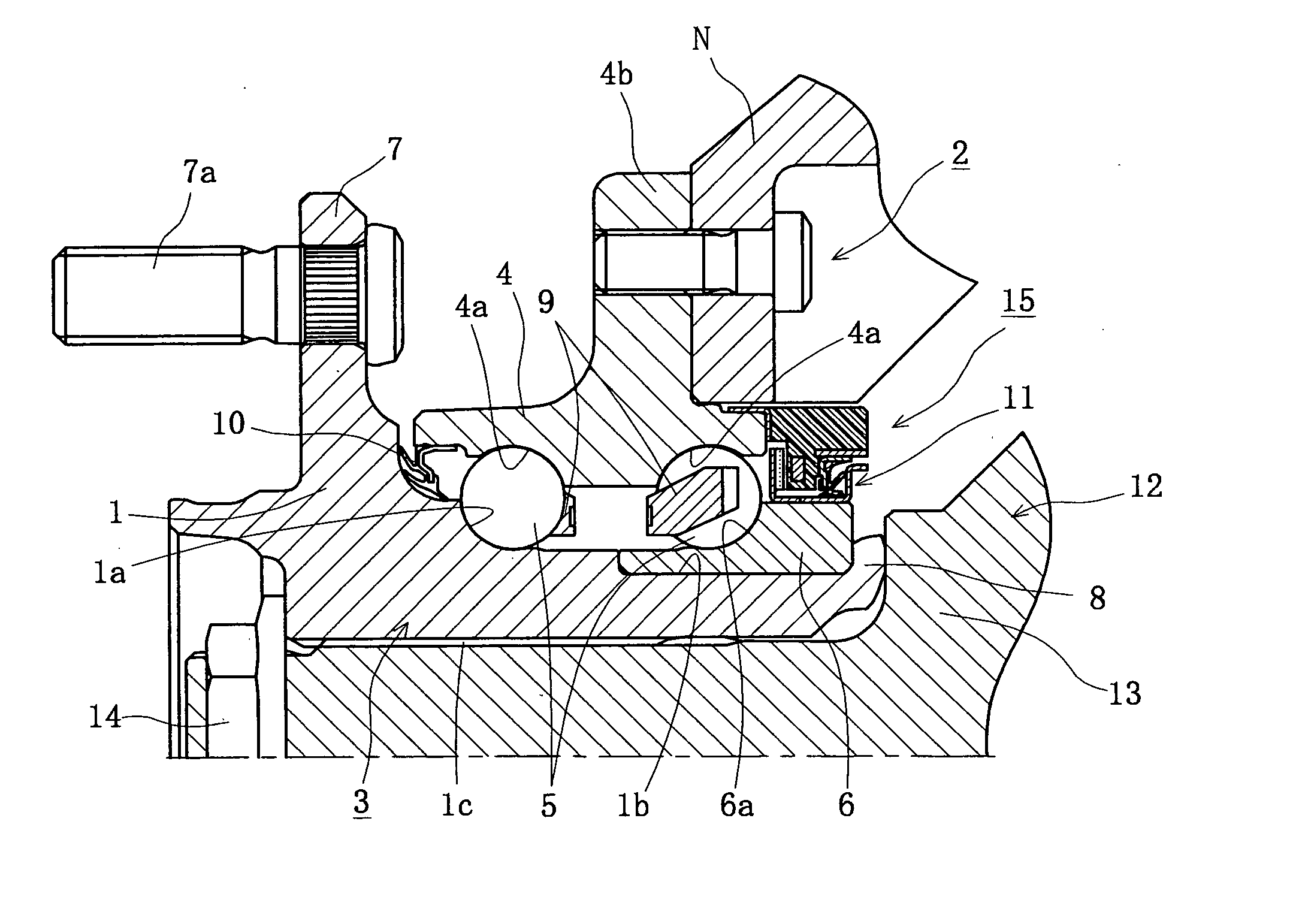 Wheel Bearing Apparatus Incorporated with a Wheel Speed Detecting Apparatus