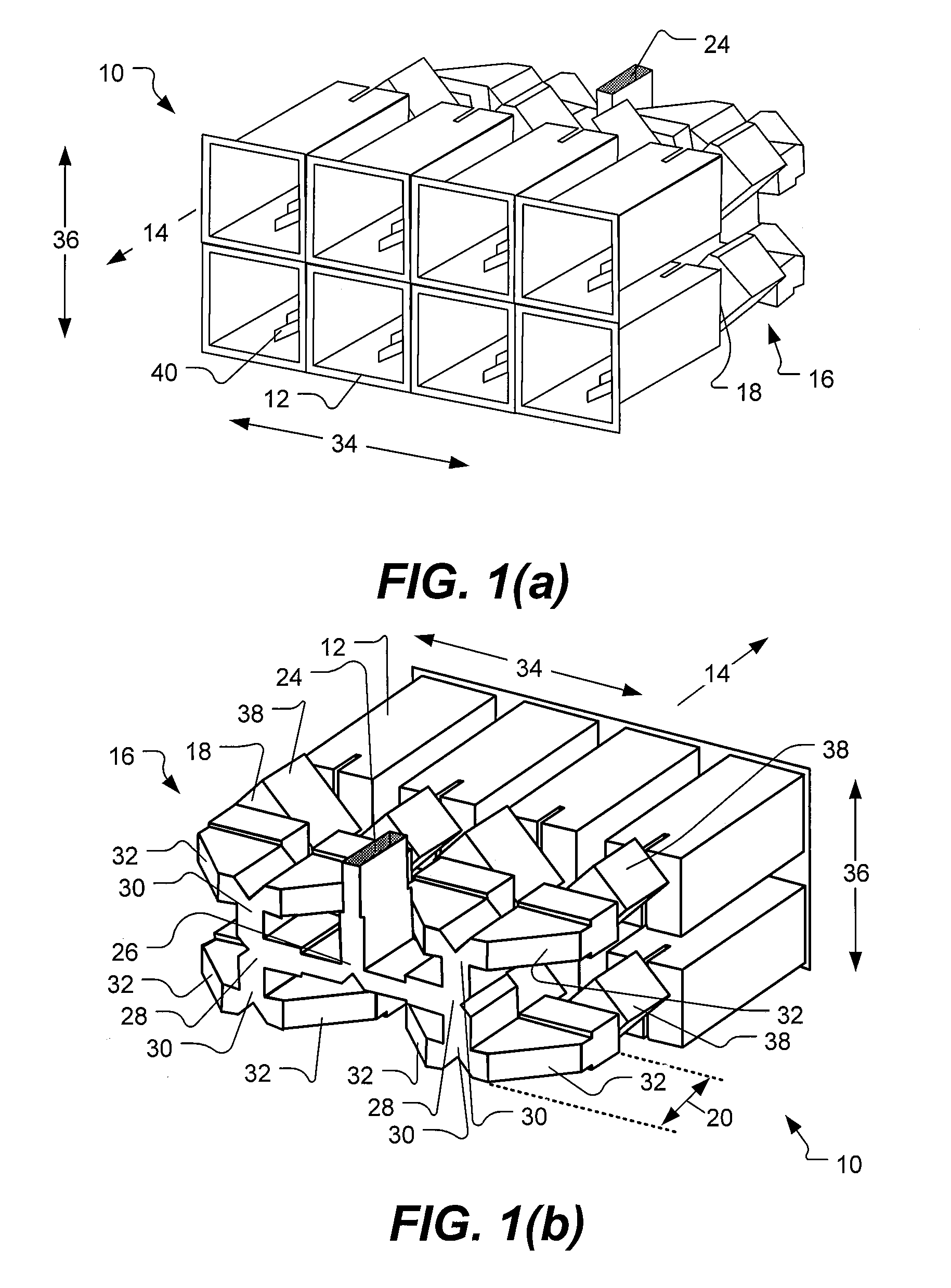 Compact waveguide antenna array and feed