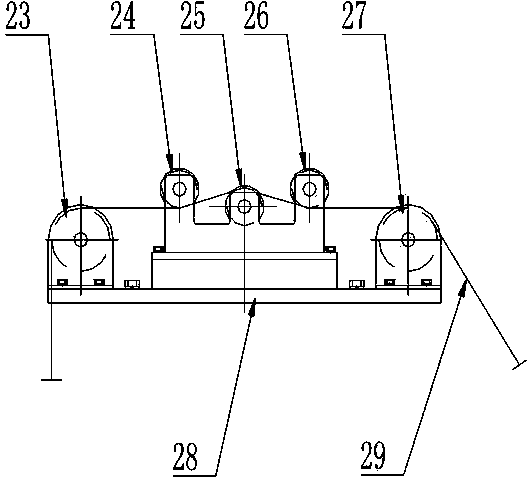 Intelligent deep hole rope winch driven by variable frequency motor