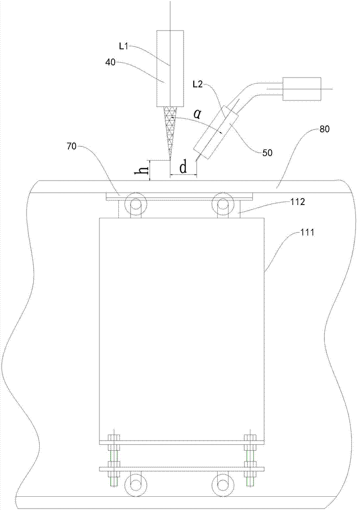 Welding method and welding device for implementing welding method