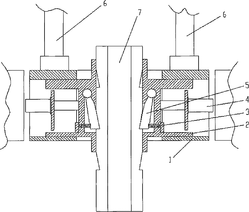 A mechanical pile clamp box