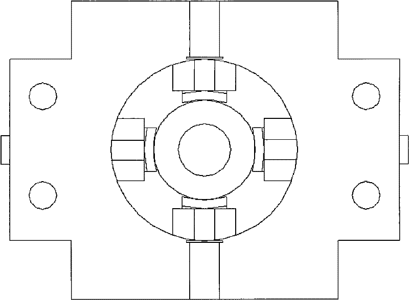 A mechanical pile clamp box