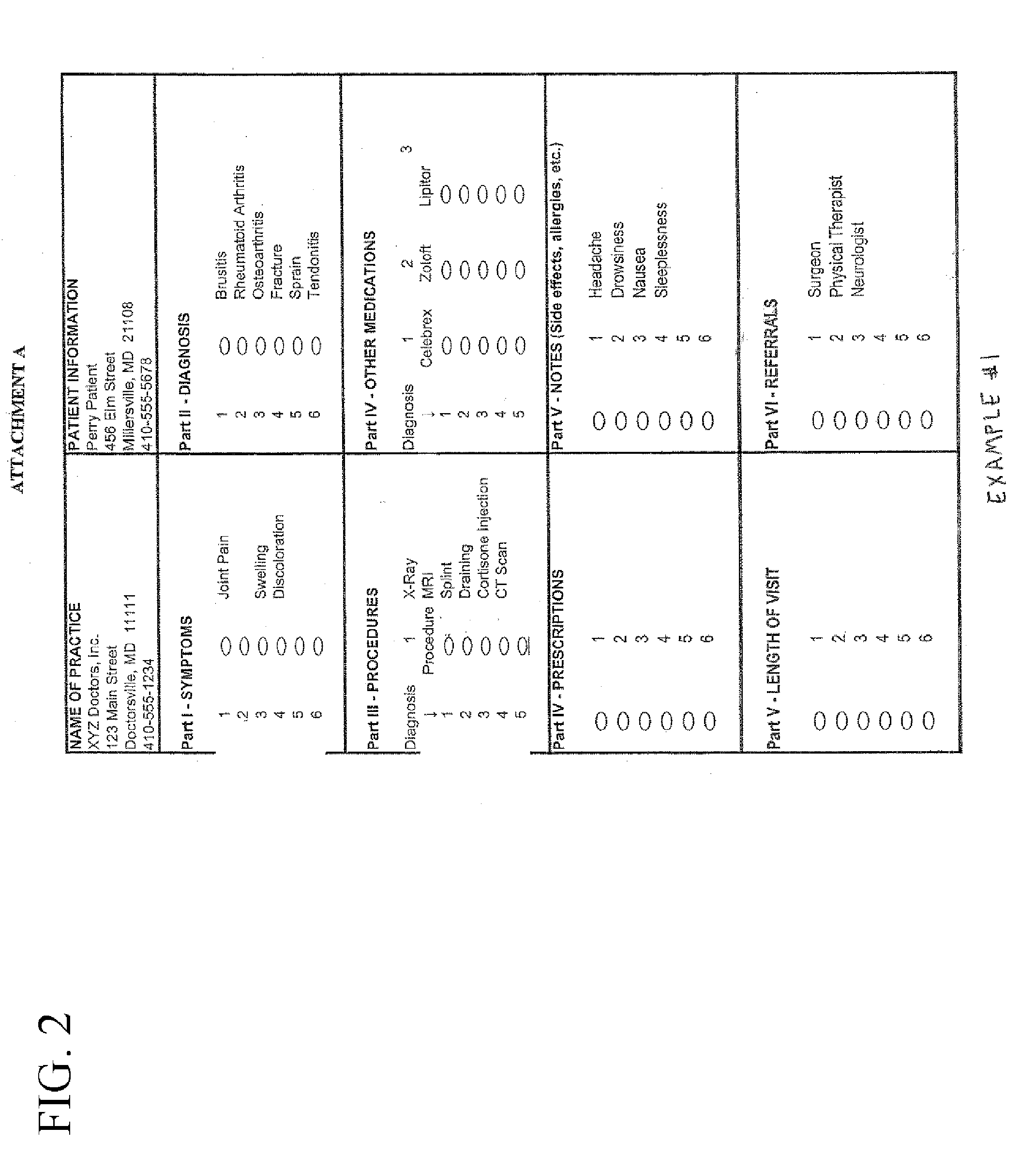 System and method for collecting diagnosis and prescription drug information