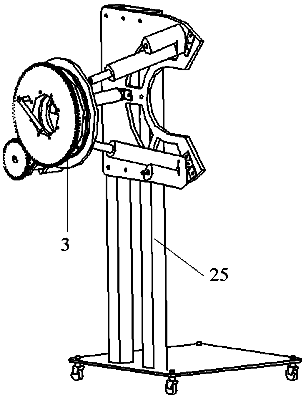 A three-degree-of-freedom forelimb rehabilitation robot based on parallel mechanism