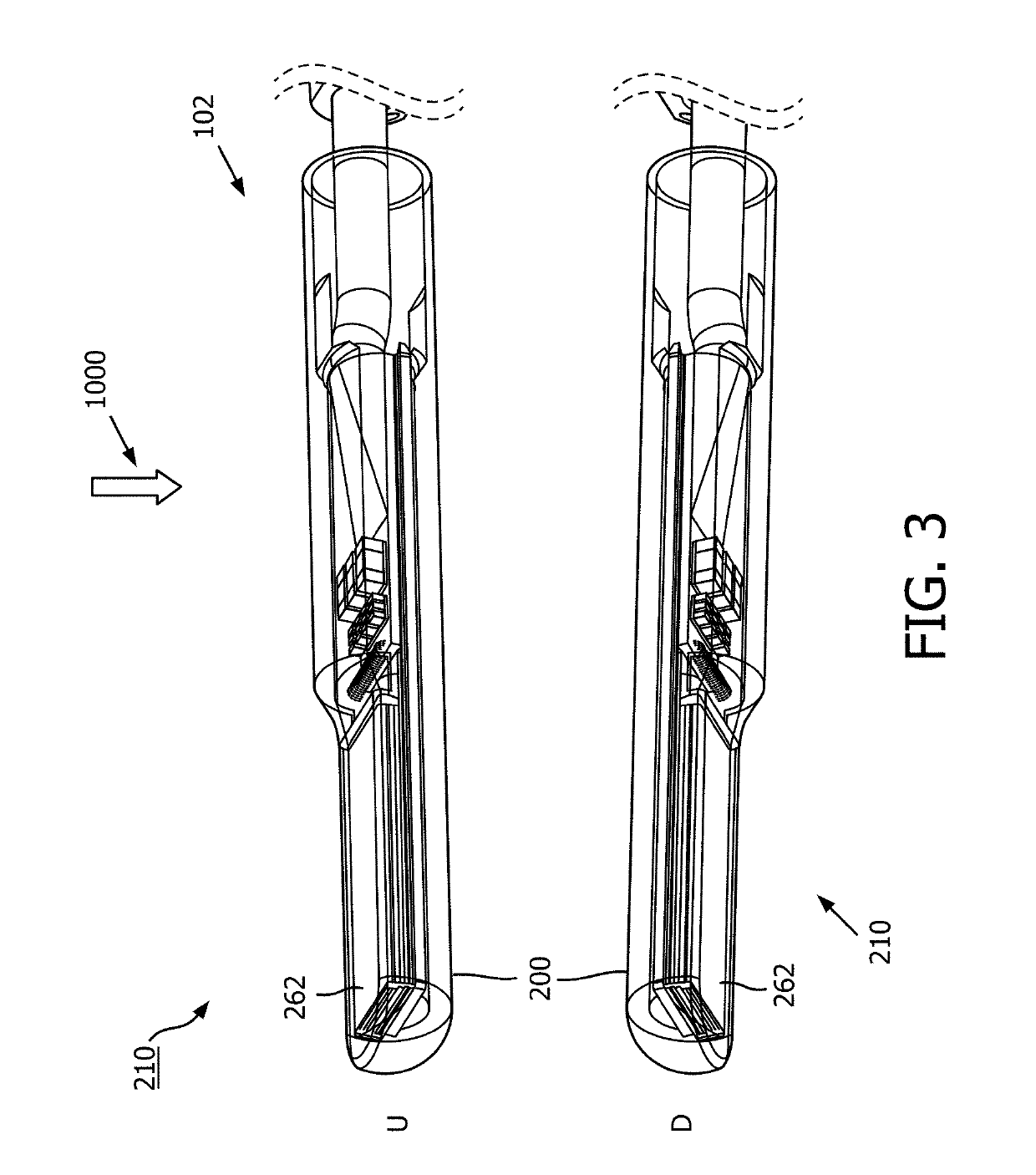 Accelerometer in handle for ultrasound medical imaging device