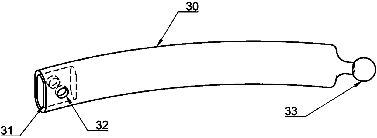 Multi-section 3D printed artificial rib with retractable structure