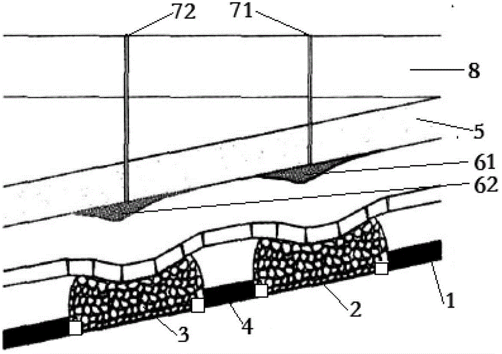 Method for reducing subsidence of stope overburden bed separation by grouting