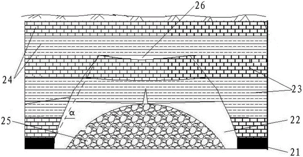 Method for reducing subsidence of stope overburden bed separation by grouting