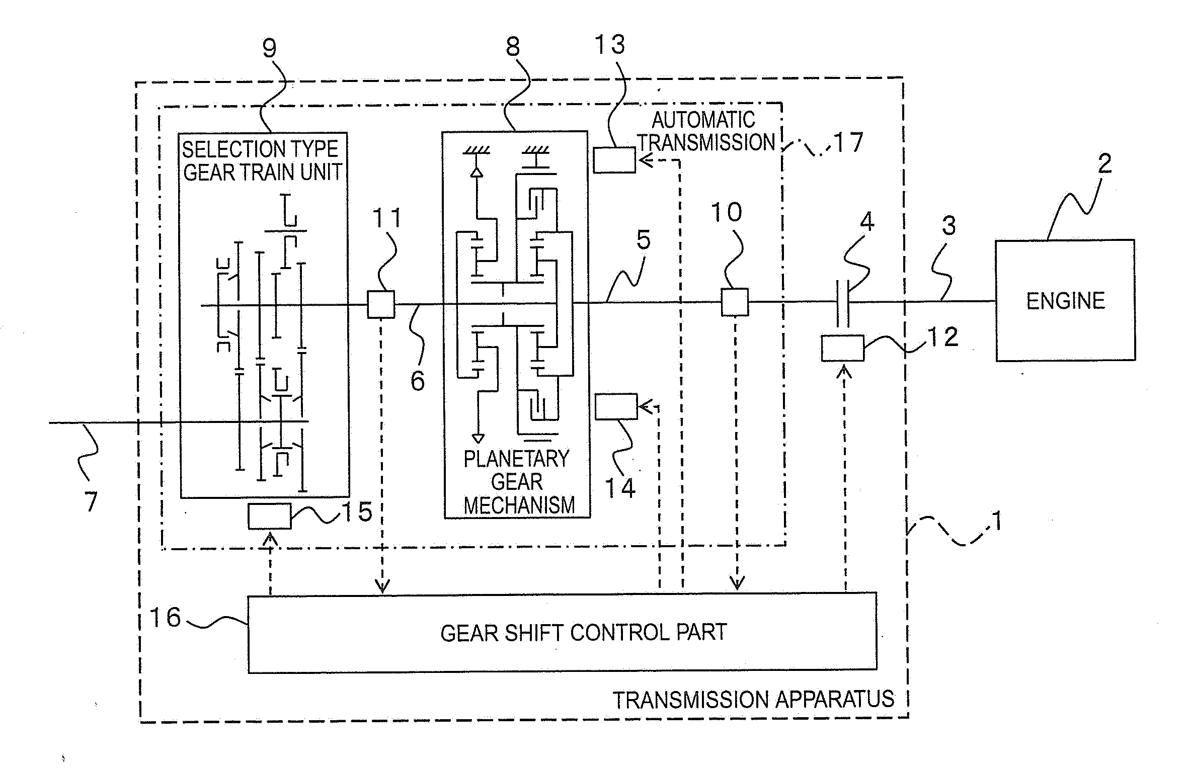 Transmission apparatus