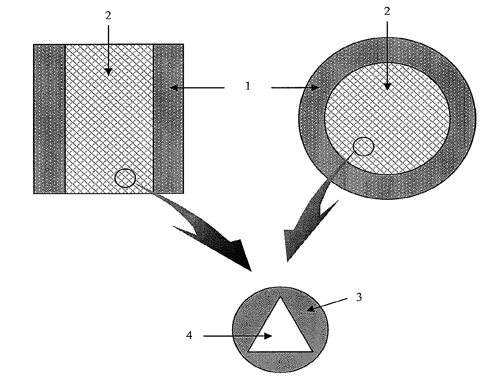 Bi-layered bone-like scaffolds