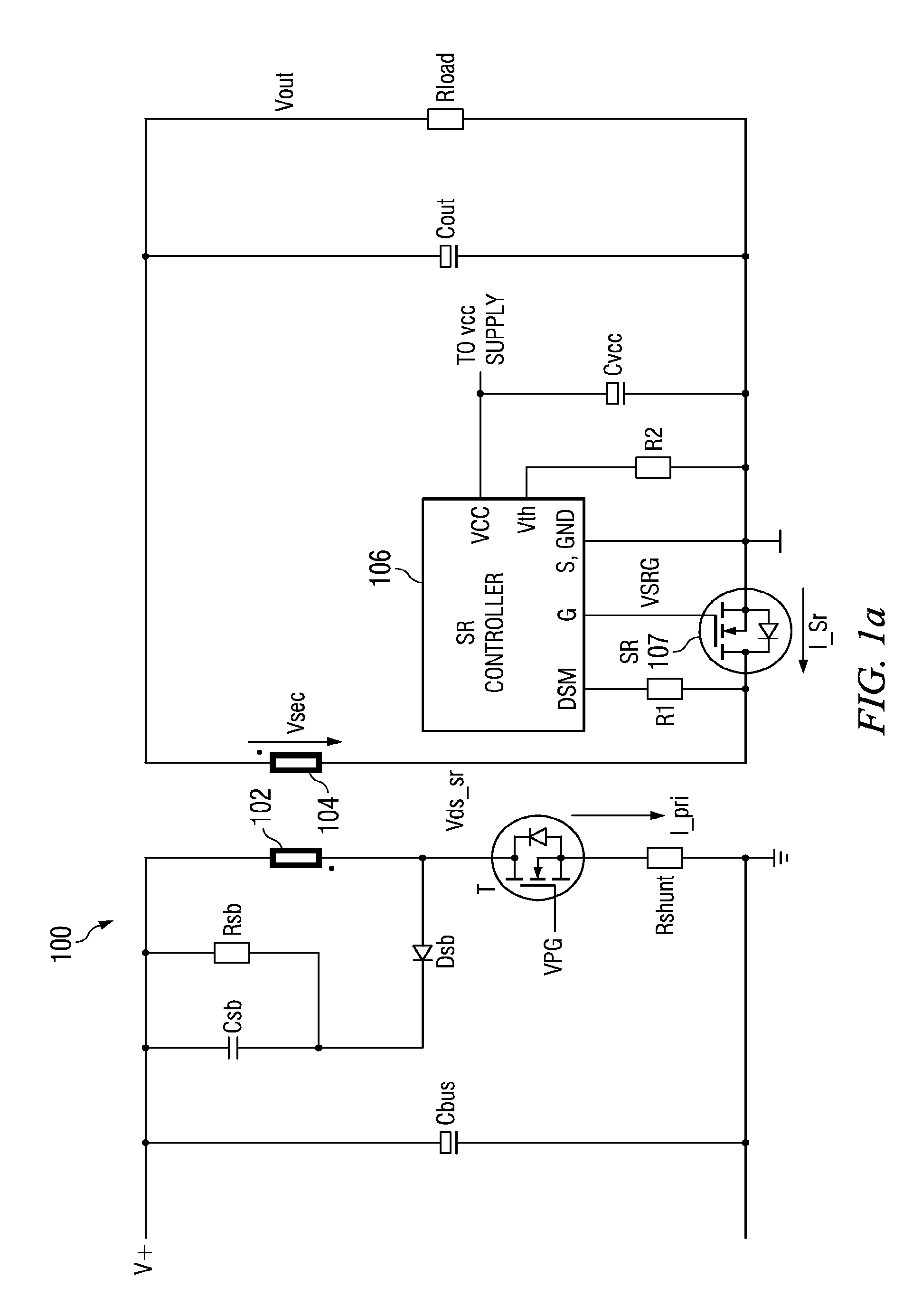 Synchronous rectifier control using load condition determination