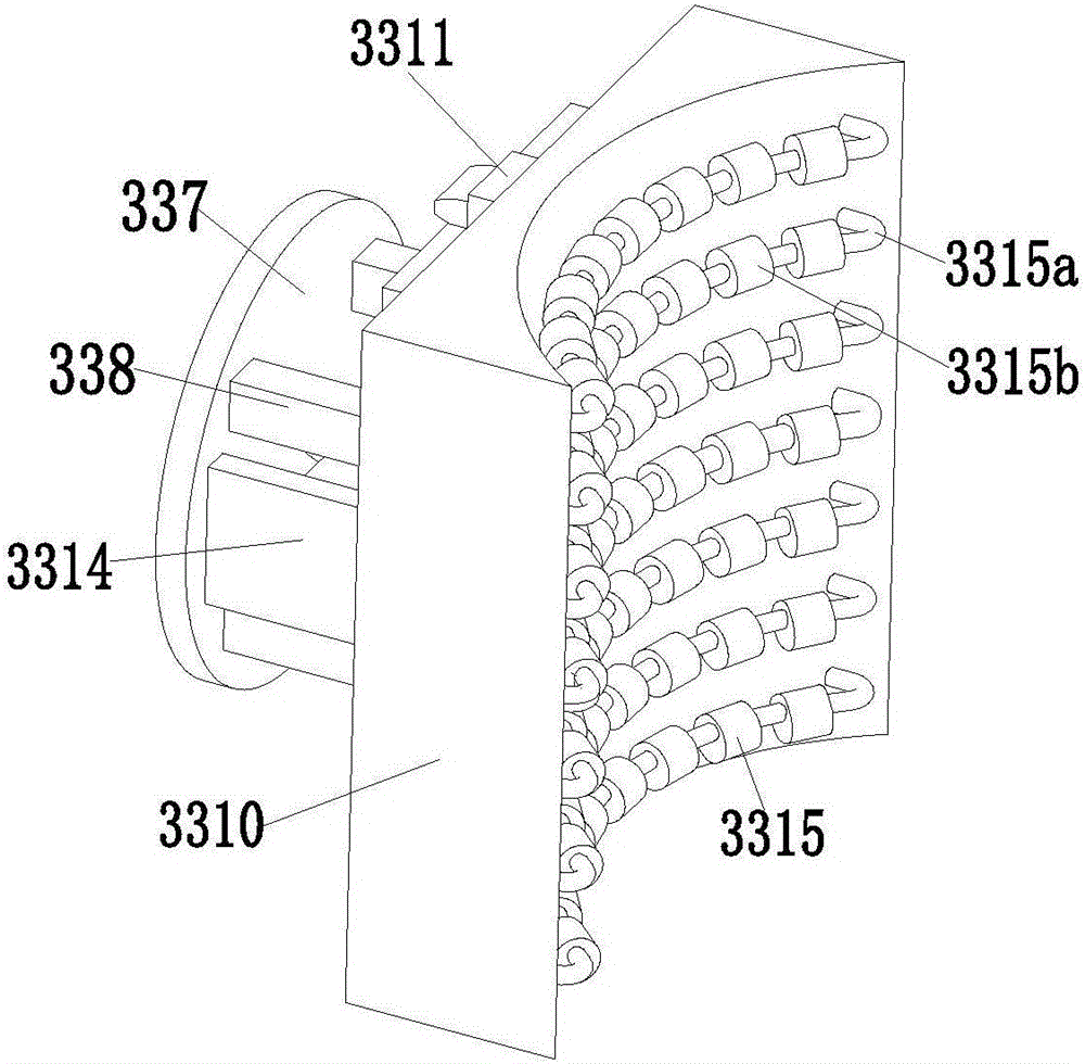 Single-leg-type medical leg-massage device