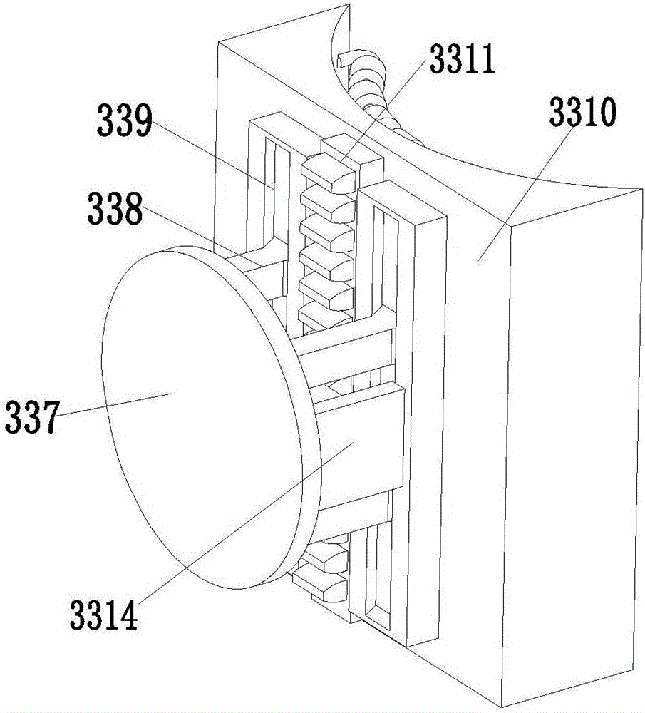 Single-leg-type medical leg-massage device