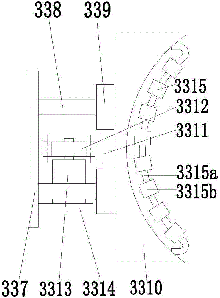 Single-leg-type medical leg-massage device