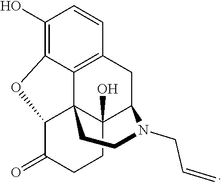 Liquid naloxone spray