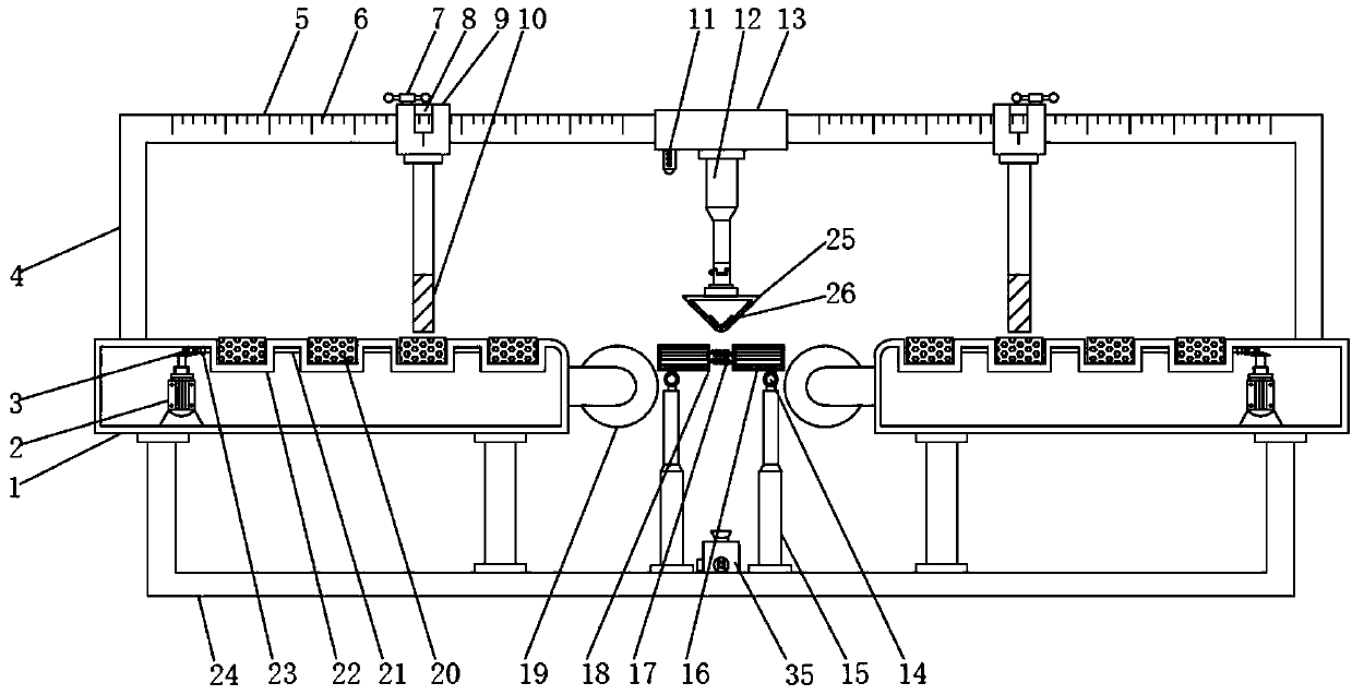 Automatic bending machining equipment for plate