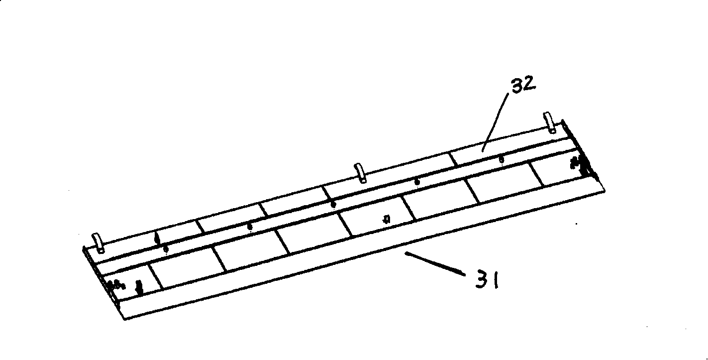 Mirror plane front panel structure of indoor set of air-conditioner