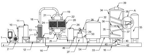 Liquid oxygen preparation system and preparation method thereof