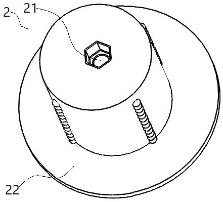 Fabricated leveling assembly and leveling keel capable of being rapidly installed