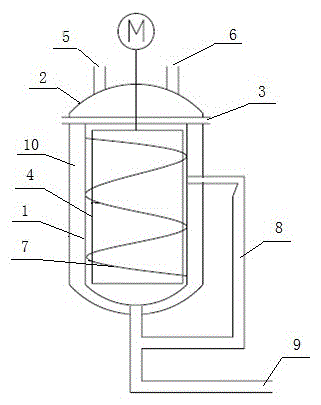 Production load adjustable reaction kettle