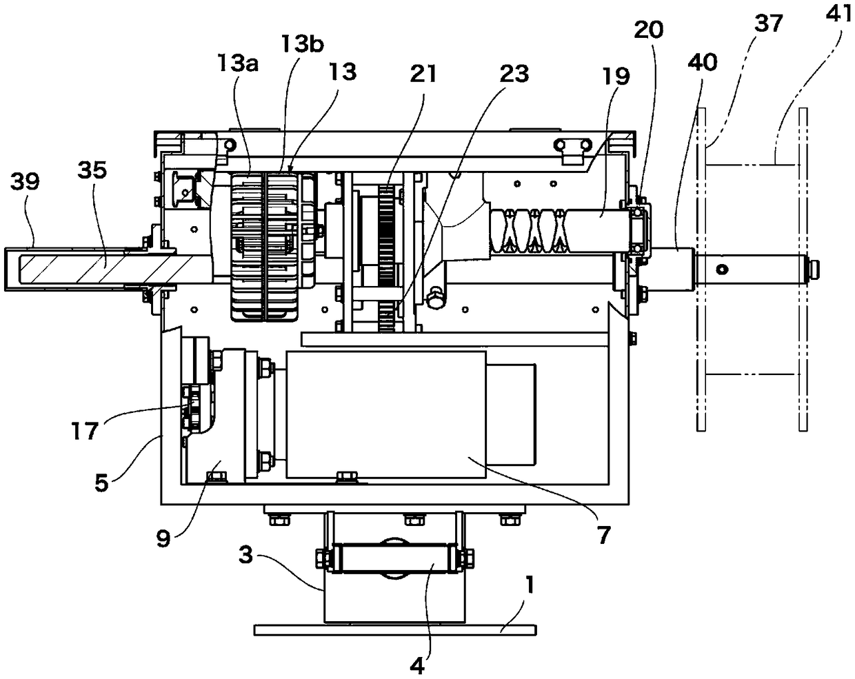 Pole-and-line fishing device