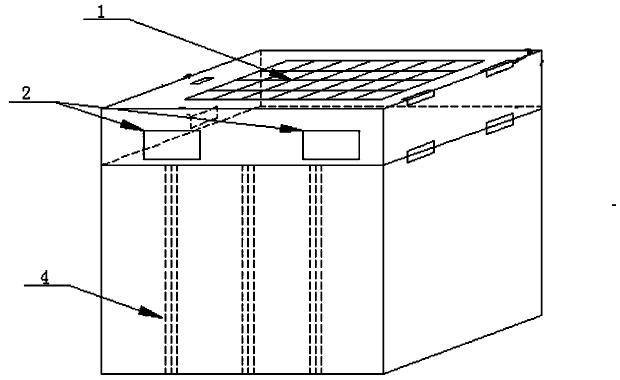 Vortex flow pipe refrigerating and heating takeout box