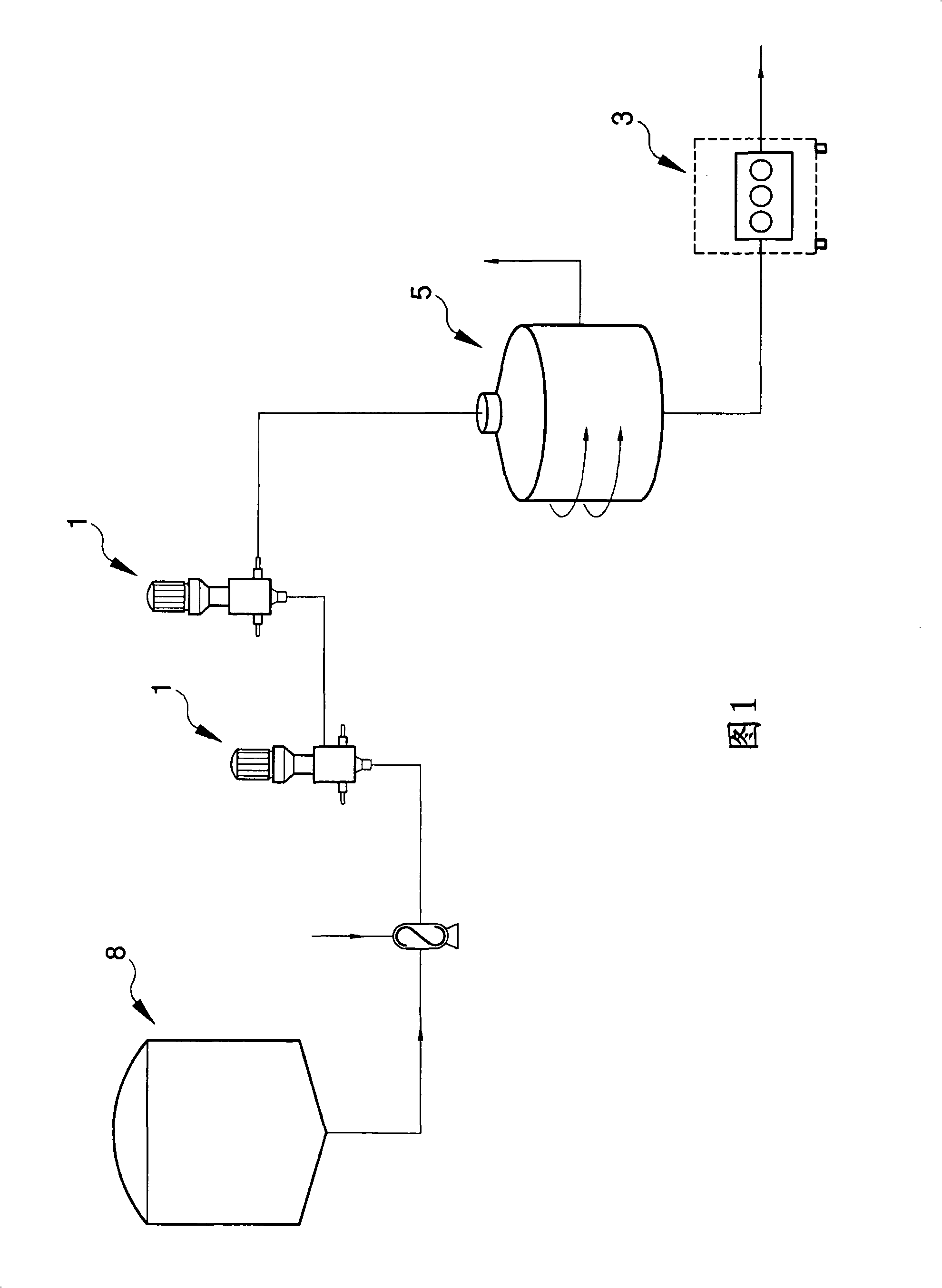 A process for producing soya milk in powder form and a plant for realizing the process