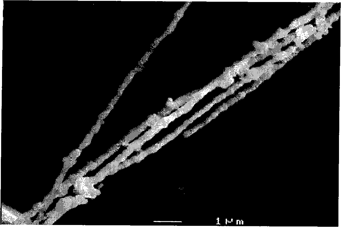 Method for preparing metallic nickel nano-wire