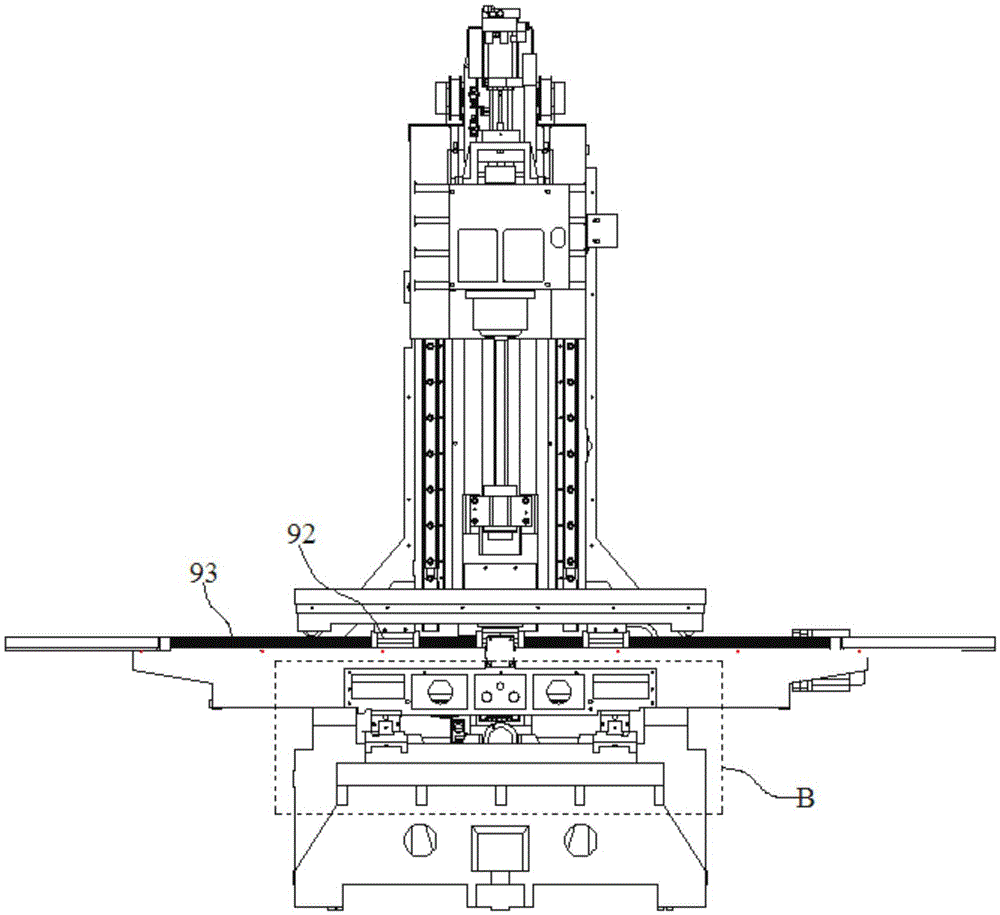 Efficient workpiece tapping machine