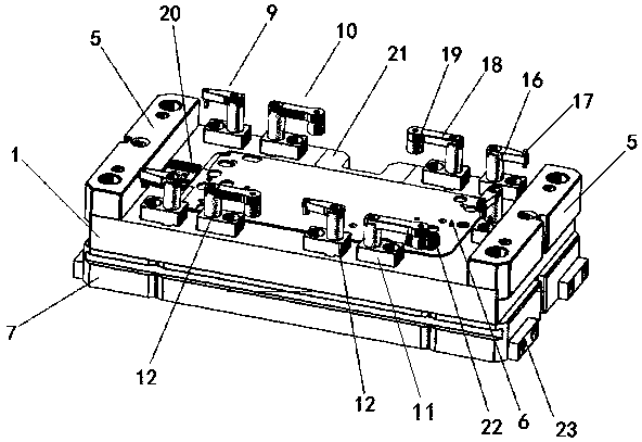 Band laser welding tool for laser welding equipment