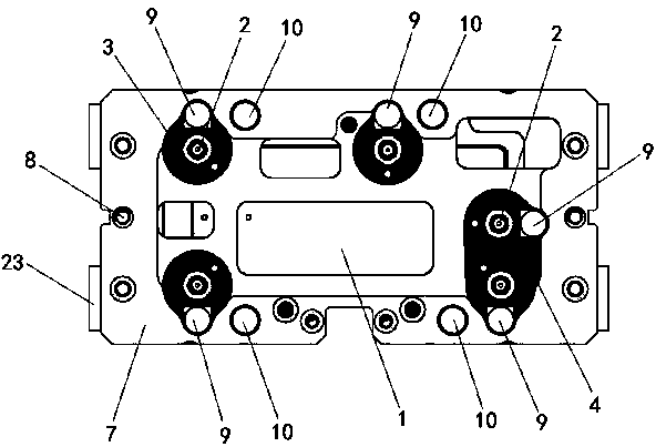 Band laser welding tool for laser welding equipment