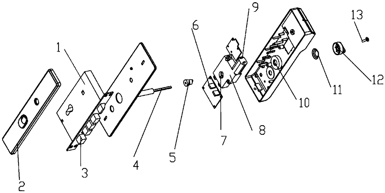 Hand-operated intelligent control lock