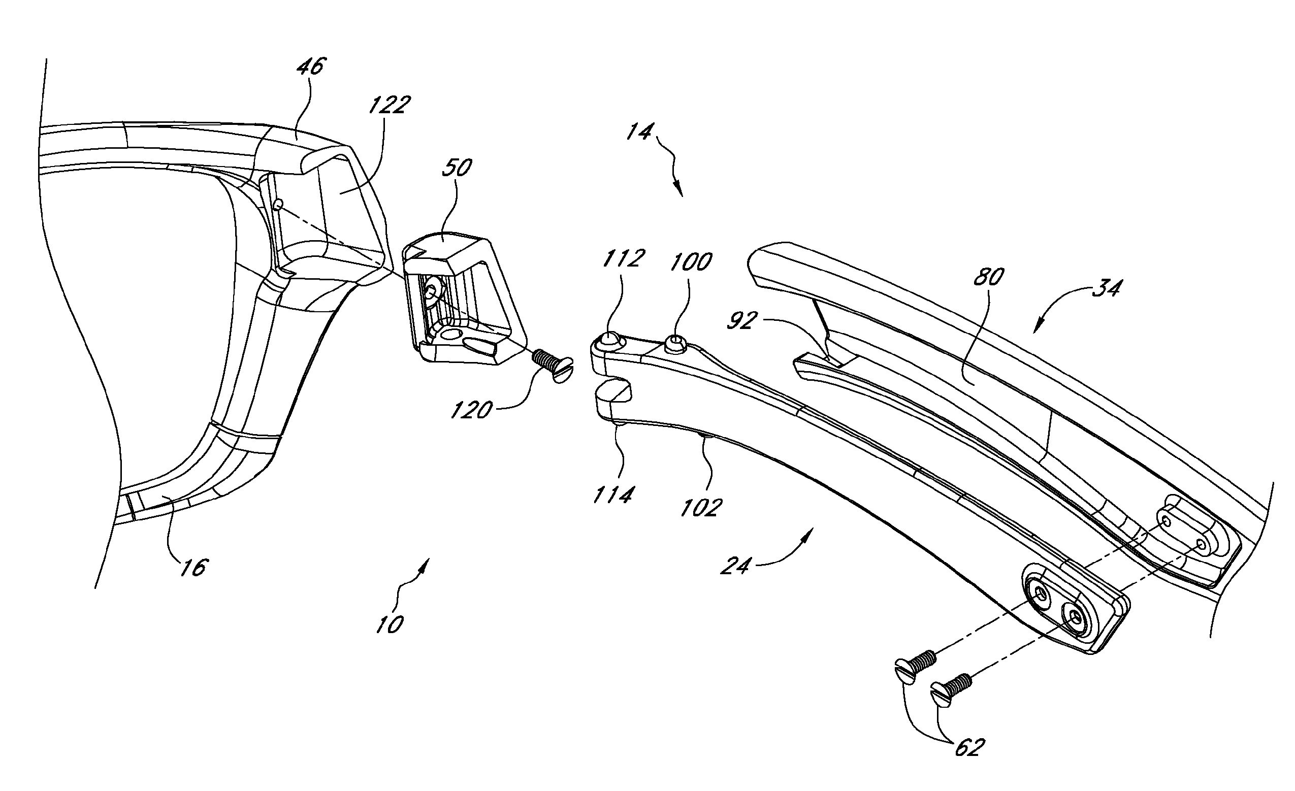 Eyeglass earstem with enhanced performance