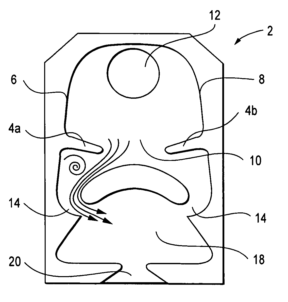 Cold-performance fluidic oscillator