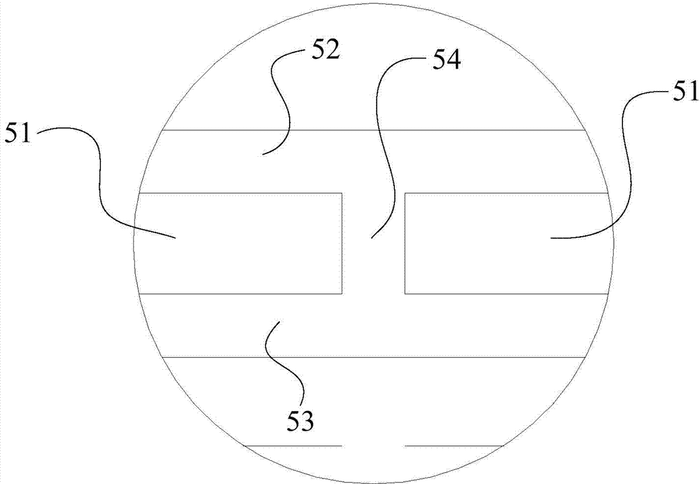 Ribbing hollow plate underground passage structure