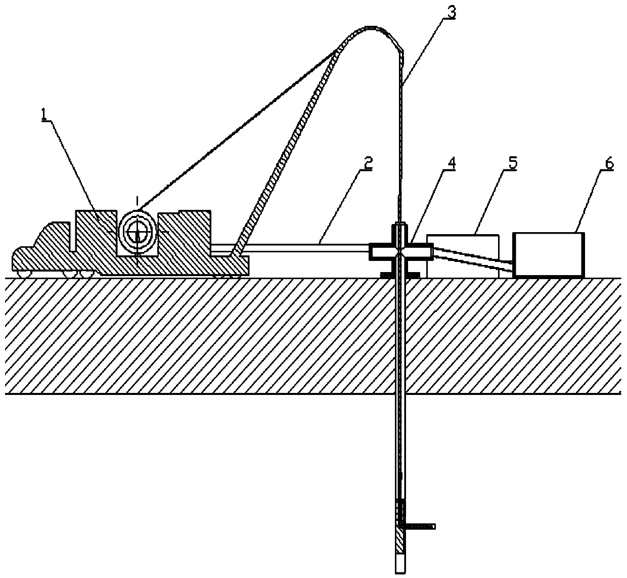 A high-pressure hose and hydraulic jet radial drilling method