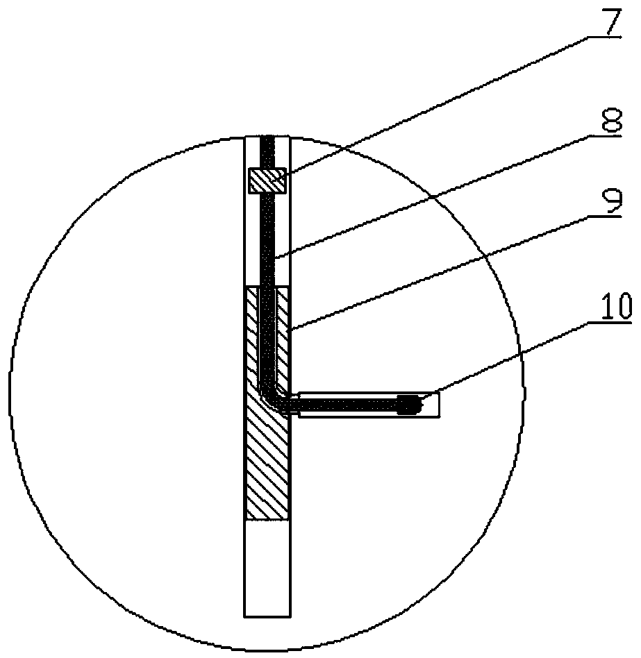 A high-pressure hose and hydraulic jet radial drilling method