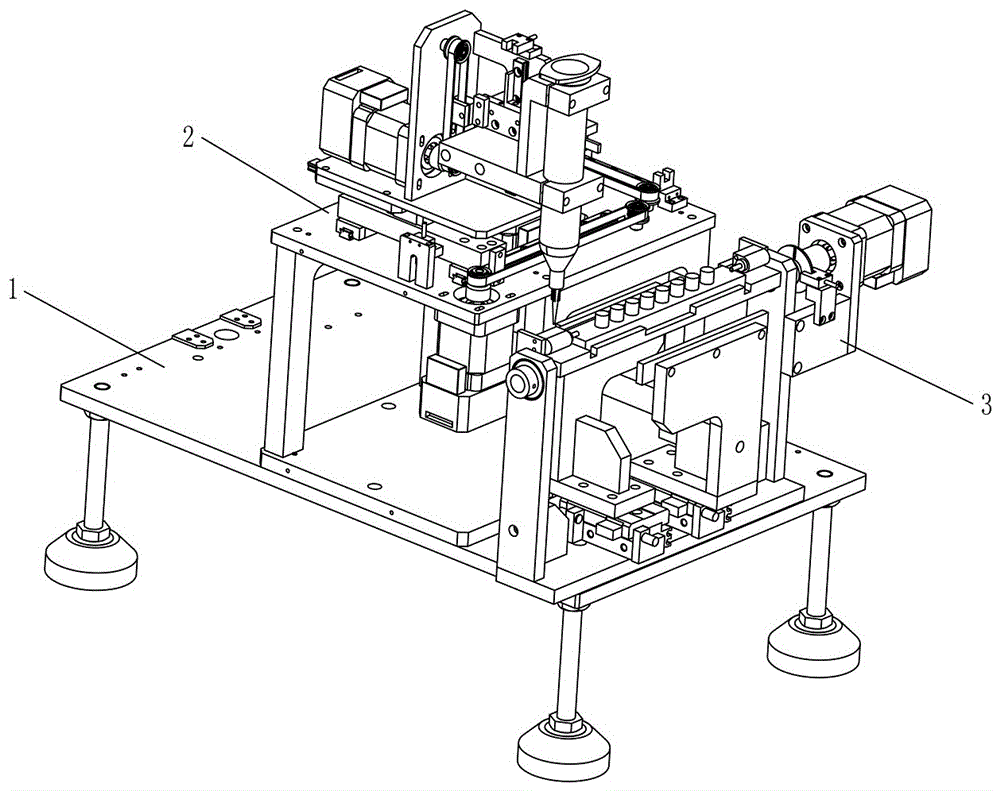 Automatic paint spraying device