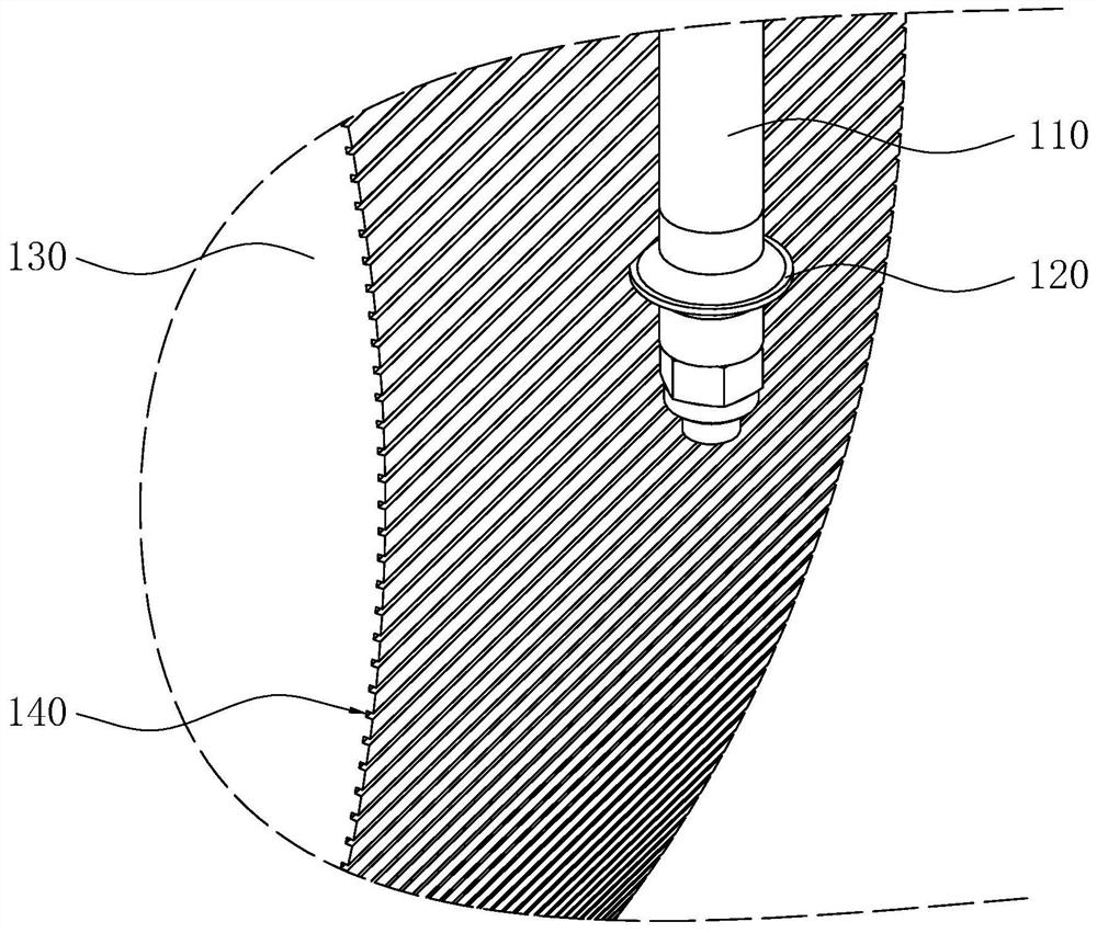 A floating grooving machine