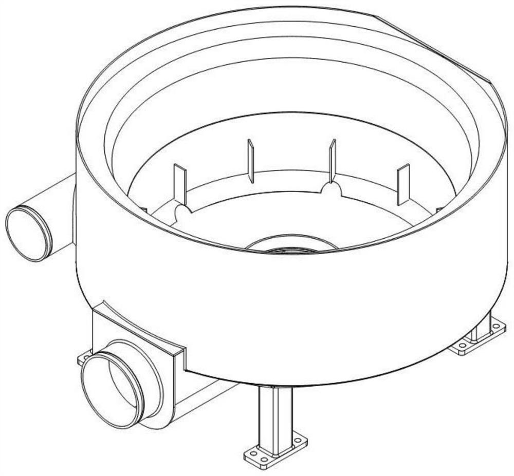 Mixing tank structure of fracturing blender truck