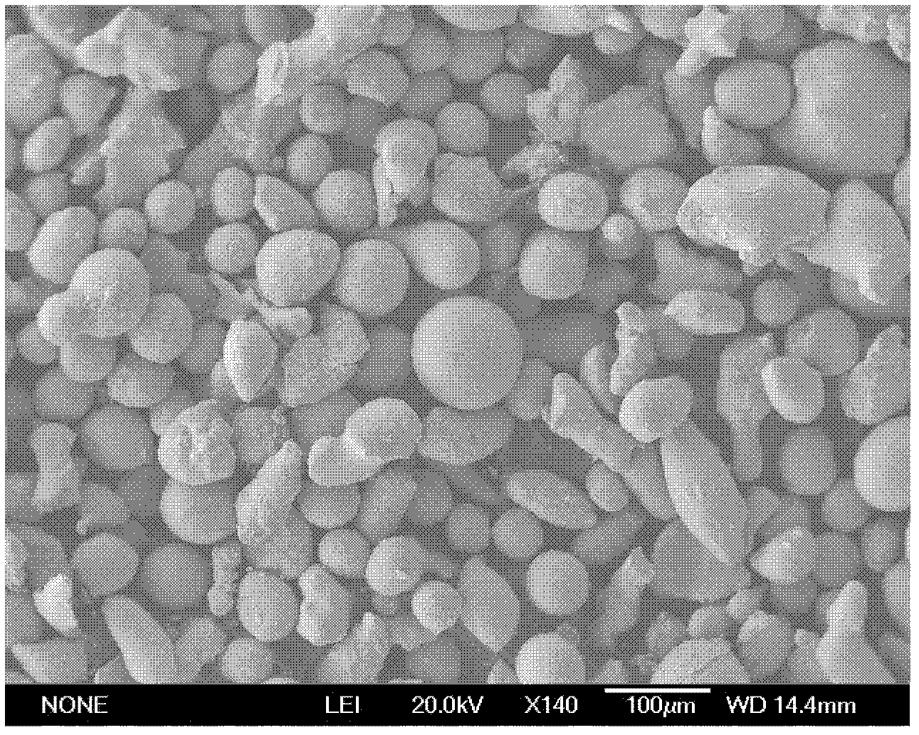 Preparation method of CuCr alloy powder with low chromium content